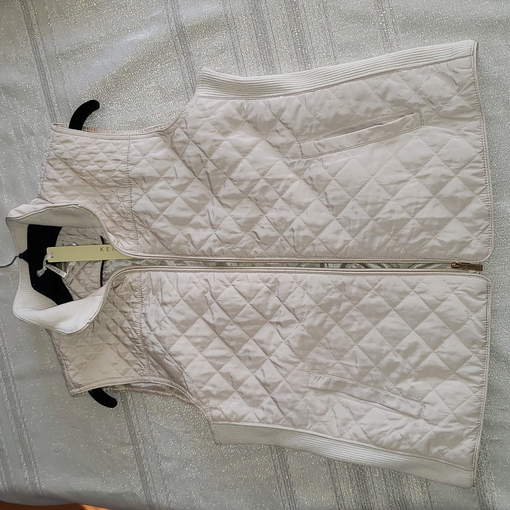 Kenar NEW Women's L Quilted Vest Zip Front NWT - Picture 13 of 16
